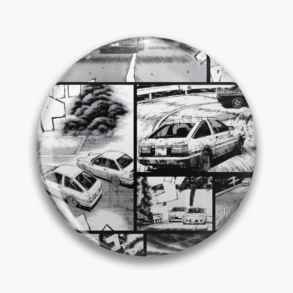 Item preview, Initial D  Racing - Manga Wall Design (Version 2) Classic 		 designed and sold by umzwgmbdth59.