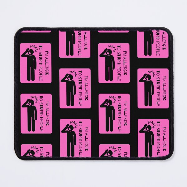Item preview, I'M ALLERGIC TO STUPID PEOPLE designed and sold by JOBASART.
