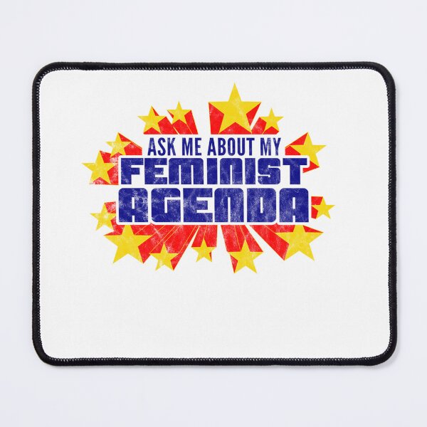 Item preview, Ask Me About My Feminist Agenda designed and sold by AurichJohanna.