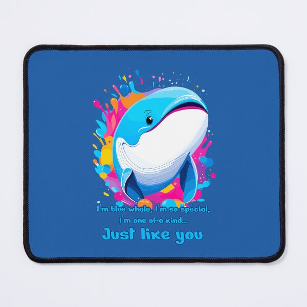 Item preview, I am a blue whale designed and sold by IcalsaidArt.