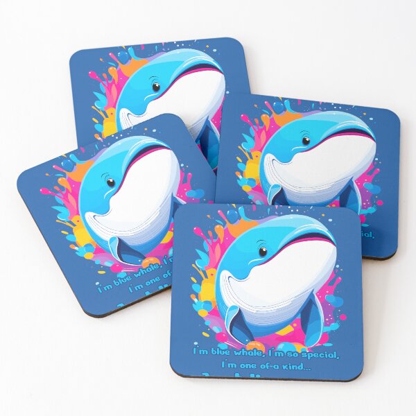Item preview, I am a blue whale  designed and sold by IcalsaidArt.