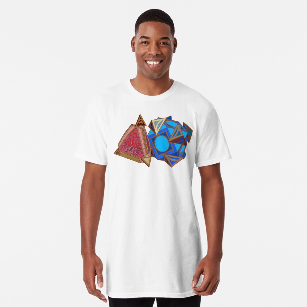 Vista previa del artículo con la obra «Camiseta larga», diseñado y vendido por MaryWonders.