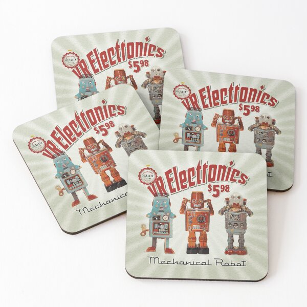 Item preview, 3 Wise Robots designed and sold by VRMediaDecor.