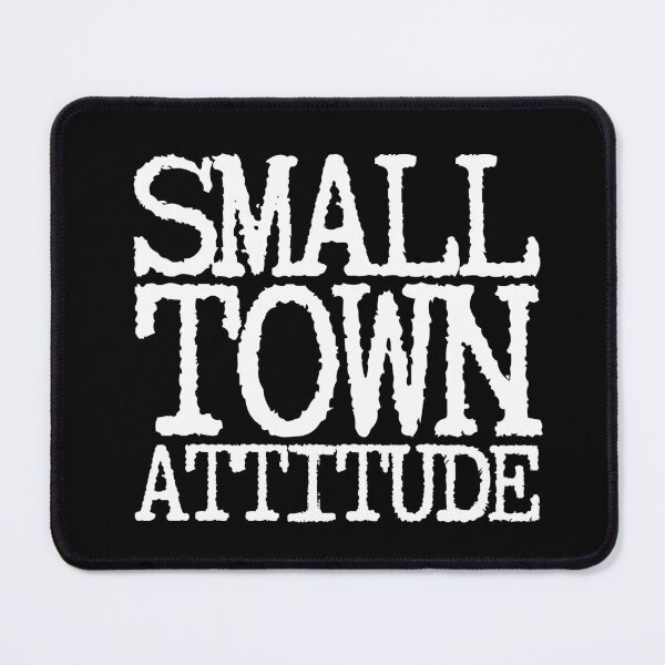 Item preview, Fuente de máquina de escribir Small Town Attitude con letras blancas designed and sold by GFamilyC.