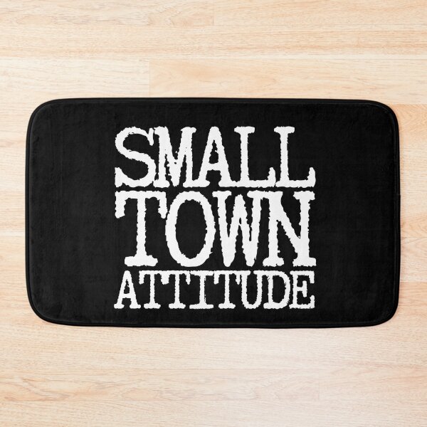 Item preview, Fuente de máquina de escribir Small Town Attitude con letras blancas designed and sold by GFamilyC.