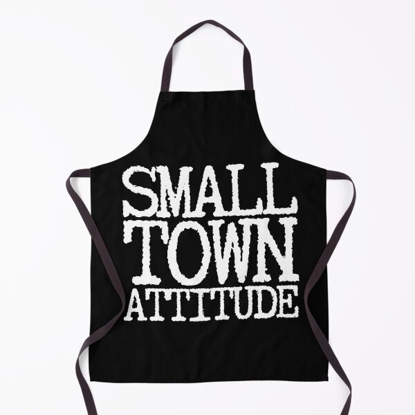 Aperçu de l'œuvre Police de caractères pour machine à écrire Small Town Attitude, lettres blanches créée et vendue par GFamilyC.