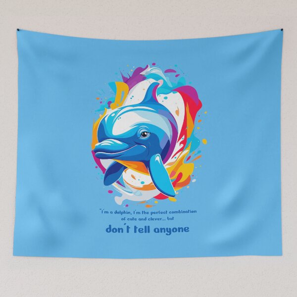 Item preview, I am a dolphin designed and sold by IcalsaidArt.