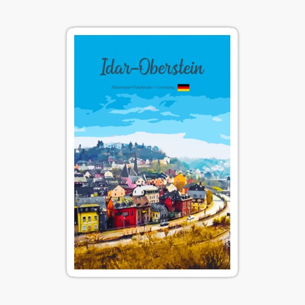 Aperçu de l'œuvre Idar Oberstein, Allemagne créée et vendue par AkenShop.