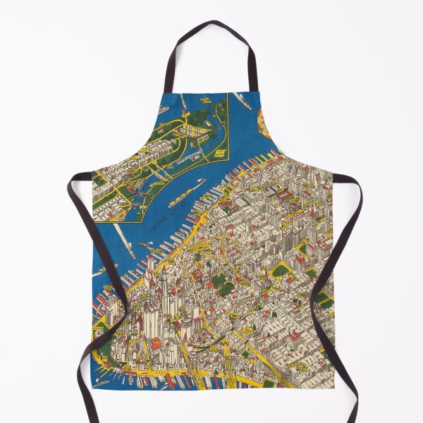 Item preview, Vintage Map of New York City (1926) designed and sold by BravuraMedia.