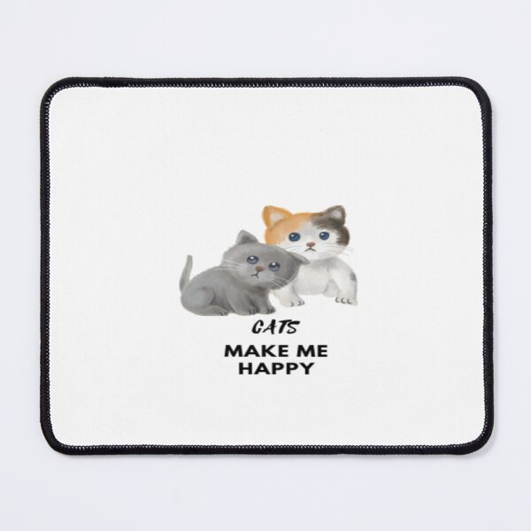 Item preview, cats make me happy designed and sold by MEfashionista.