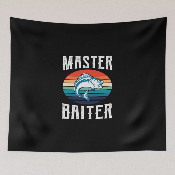 Item preview, Fishing Retro Master Baiter Bass Vintage Fishing Fisherman Fun Fisher designed and sold by BransonOtto.