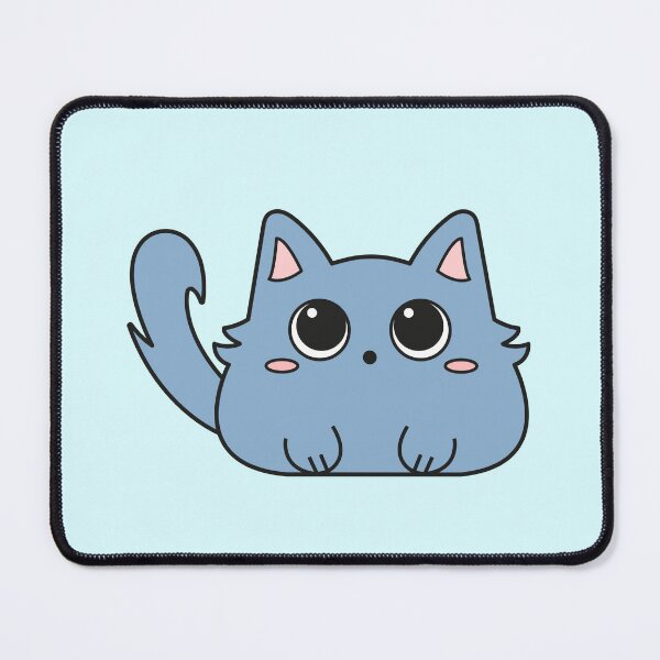 Item preview, Cute blue kitten Cat designed and sold by LunMoony.
