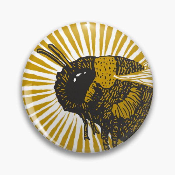 Item preview, Sacred Saint Bumblebee - white designed and sold by MoonrockCoven.