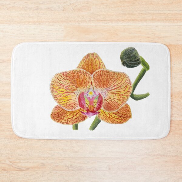Item preview, Yellow Phalaenopsis Orchid Painting designed and sold by BirdsNatureArt.