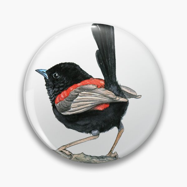 Item preview, Red-Backed Fairy Wren designed and sold by Nadya Neklioudova.