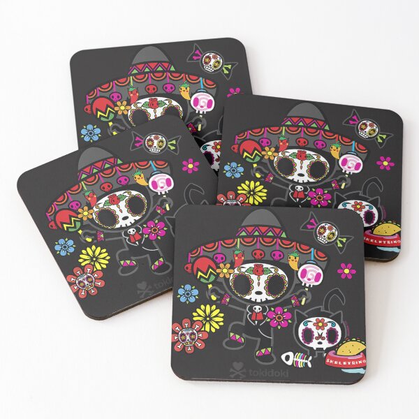 Item preview, Tokidoki Halloween Day Of The Dead Adios & Skeletrino Shot  designed and sold by VickiFMatherne.