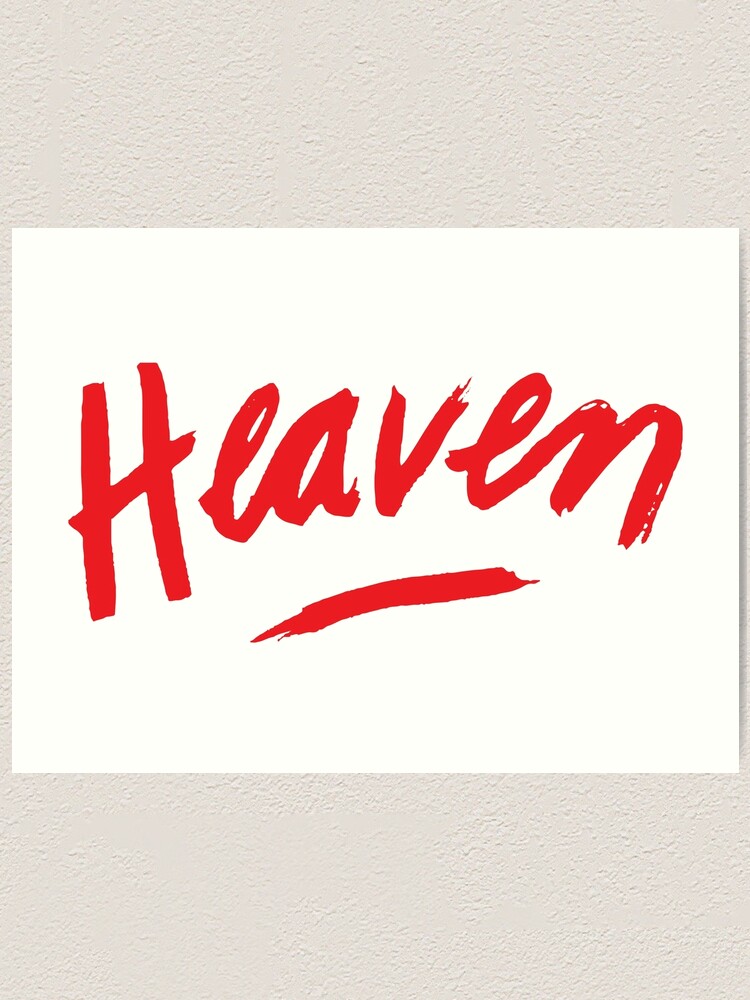 Alternate view of Heaven (Red) Art Print