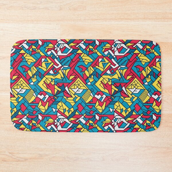 Item preview, Pattern of Colored Shapes designed and sold by MindMapDesign.