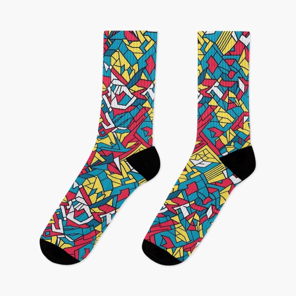 Item preview, Pattern of Colored Shapes designed and sold by MindMapDesign.