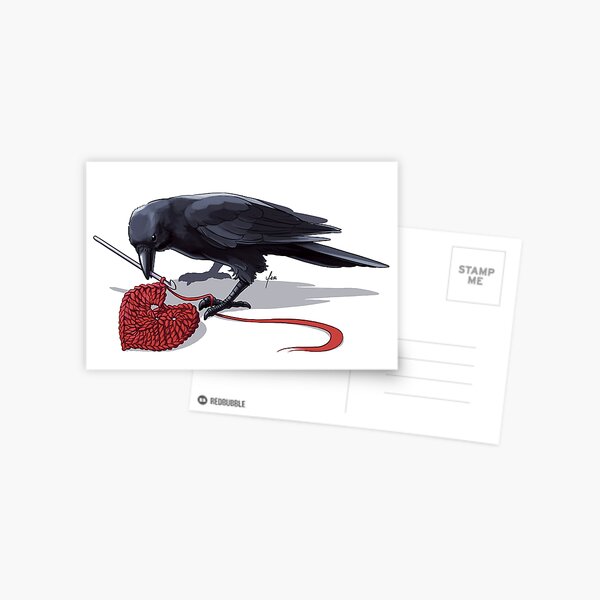 Crowchet Postcard