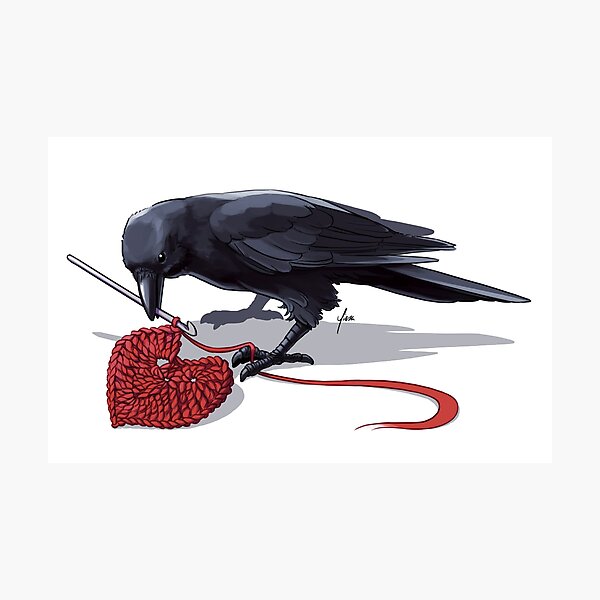 Crowchet Photographic Print