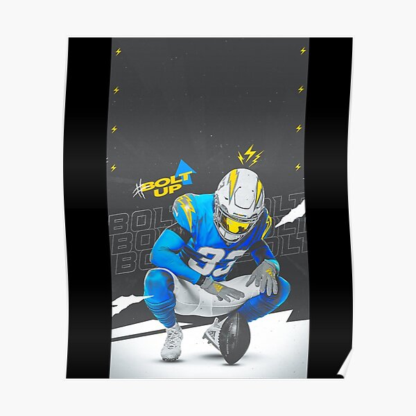 Derwin James #33 Celebrates Poster for Sale by LongStoryPuck