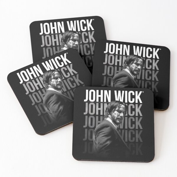 John Wick Coasters for Sale Redbubble