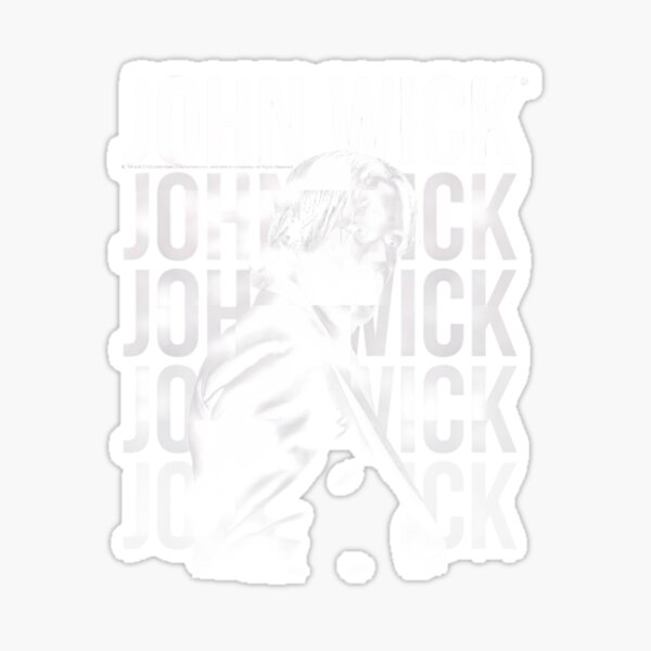 John Wick Stickers for Sale