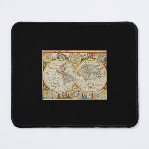 Item preview, An Old Map of the World1627 designed and sold by MagicallyBoo.