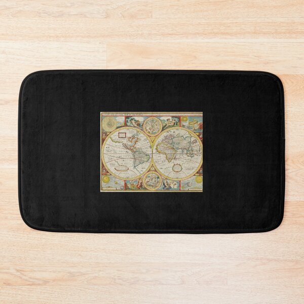 Item preview, An Old Map of the World1627 designed and sold by MagicallyBoo.