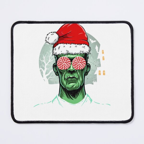 Item preview, Cool Christmas Frankenstein Illustration Graphic Design Fun Sweat designed and sold by AurichJohanna.