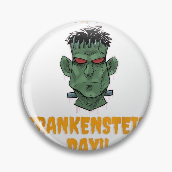 Item preview, Cool Frankenstein Day hand drawn Illustration designed and sold by AurichJohanna.