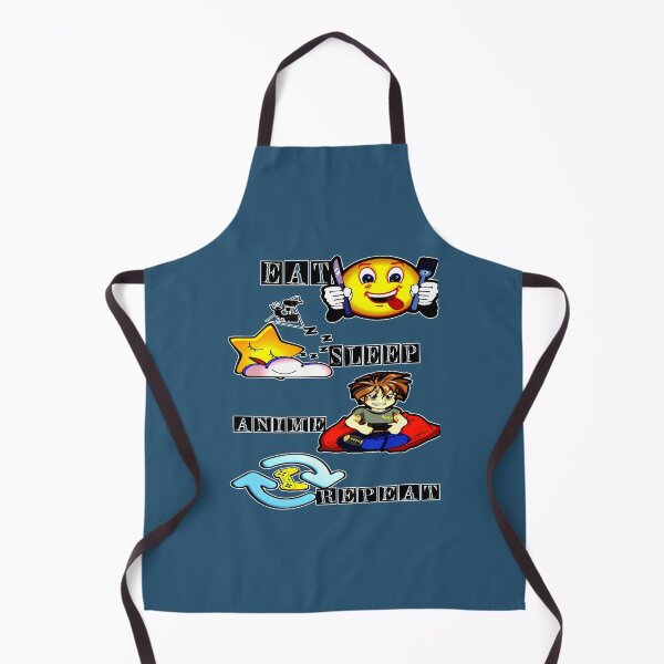 Item preview, Eat Sleep Anime Repeat – Funny anime gift designed and sold by KaluzaThreadse.