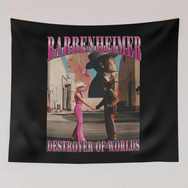 Item preview, Barbenheimer Destroyer Of World designed and sold by AlfredKoss.