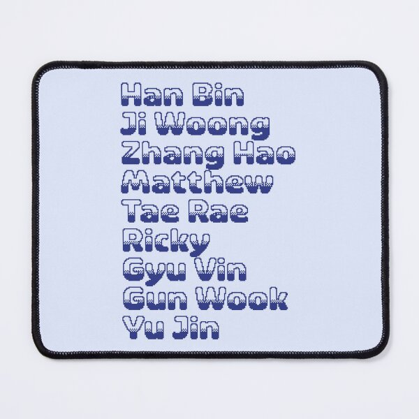 Item preview, ZEROBASEONE - Member Names Pixel Art | Kpop Merch for Fans | Gift for ZB1 Stans designed and sold by Wishful Thinking.