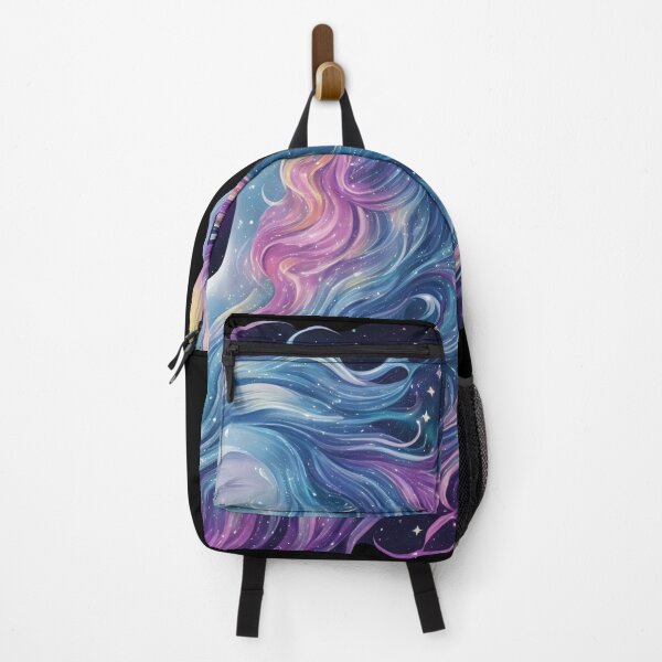 Item preview, Unicorn with flowing mane surrounded by stars designed and sold by CoolPixels.