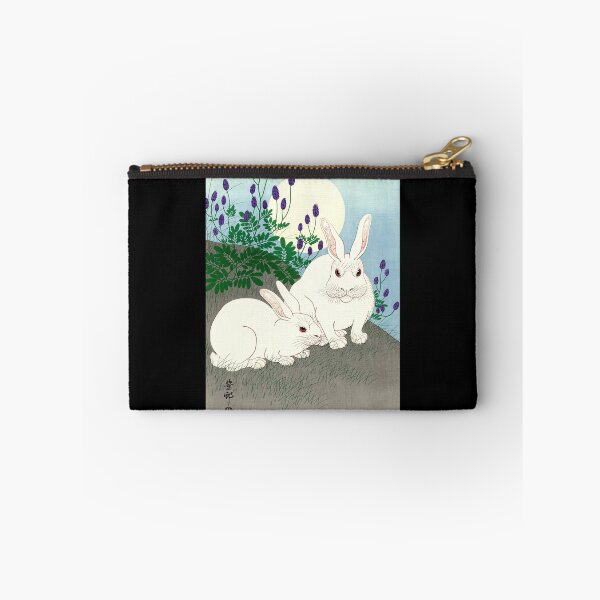 Item preview, Rabbits At Full Moon - Ohara Koson	 designed and sold by zggihsxqj4.