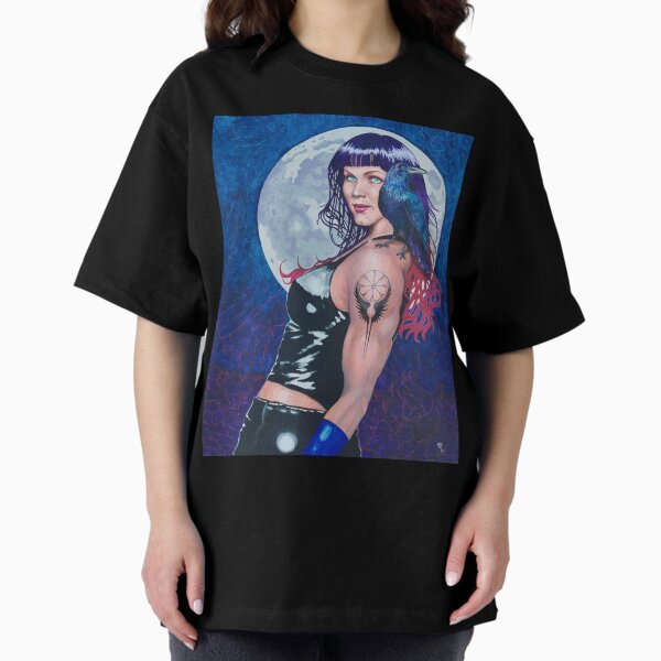 Valkyrie Viking fantasy art Melissa Muse Oversized T-Shirt