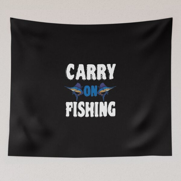 Item preview, Fishing Sailfish Angler Fisherman Fisher Billfish Carry On Fishing Fisher designed and sold by AmeeraHiatt.