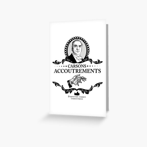 Artikel-Vorschau von Carsons Accoutre ts – Downton Abbey Industries Essential, designt und verkauft von lxoqfbkpdyf39.