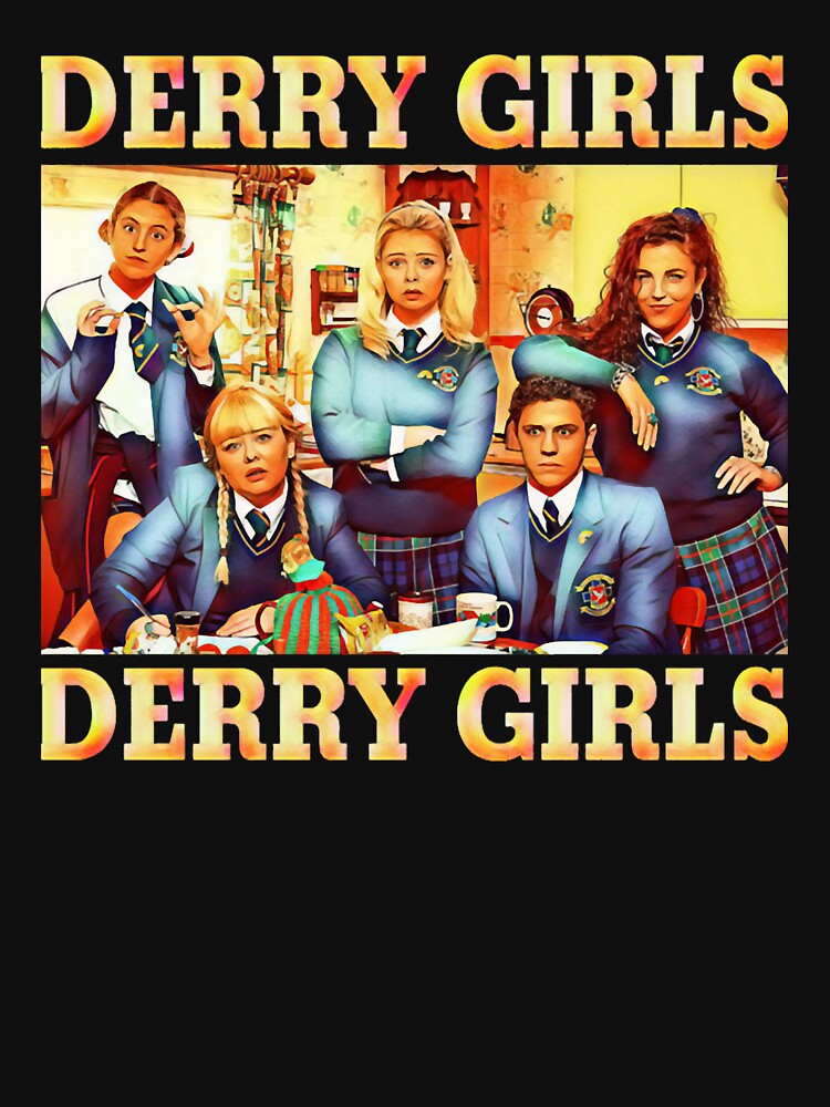 Imagen 7 de 7, Camiseta clásica con la obra Mis personas favoritas Im A Derry Girl Regalos gráficos divertidos, diseñada y vendida por gerber-jayes.