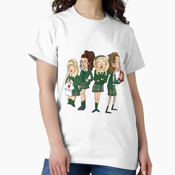 Retro Vintage Derry Girls Love You Classic T-Shirt