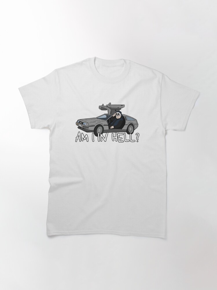 Imagen 3 de 7, Camiseta clásica con la obra Hermana Michael - ¿Estoy en el infierno?, diseñada y vendida por gerber-jayes.