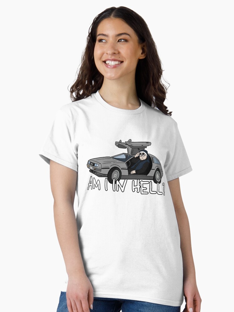 Imagen 2 de 7, Camiseta clásica con la obra Hermana Michael - ¿Estoy en el infierno?, diseñada y vendida por gerber-jayes.
