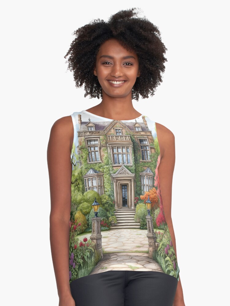 Item preview, Sleeveless Top designed and sold by shadowalice.