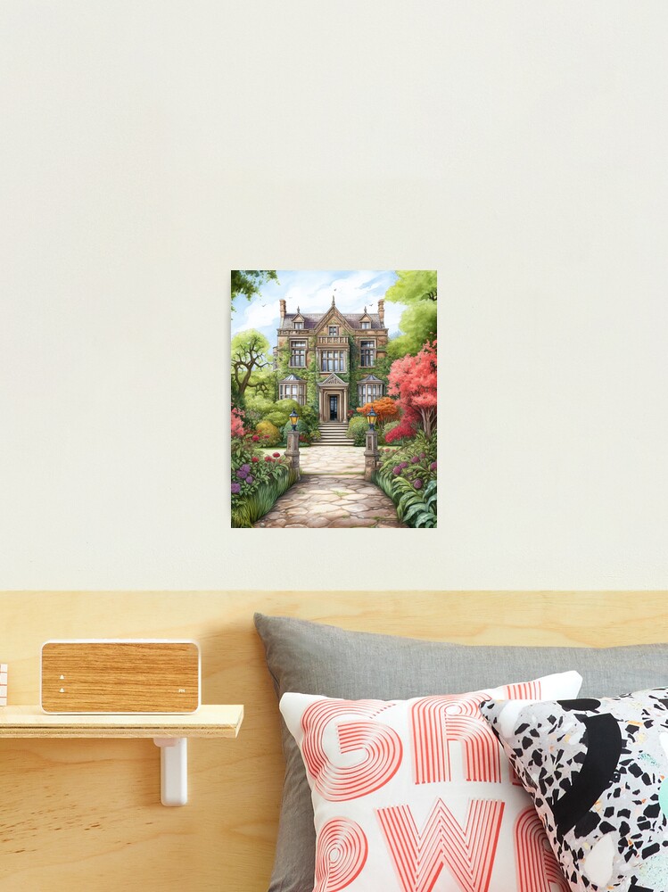 Thumbnail 1 of 3, Photographic Print, English Country House designed and sold by shadowalice.