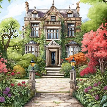 Artwork thumbnail, English Country House by shadowalice