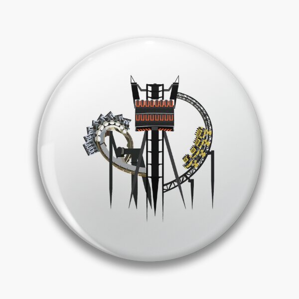 Item preview, Alton Towers Staffordshire Theme Park Coaster Trio designed and sold by Fiafnrga.