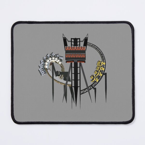 Item preview, Alton Towers Staffordshire Theme Park Coaster Trio designed and sold by Fiafnrga.