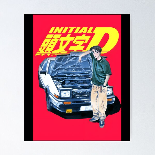 Item preview, Initial D Fujiwara AE86 Aesthetic Classic 		 designed and sold by umzwgmbdth59.